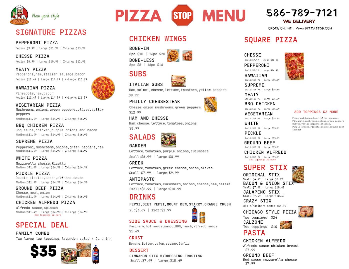Pizza stop & Burek